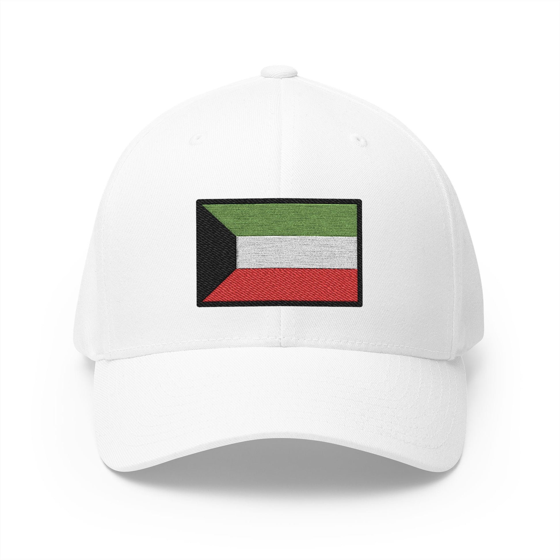 Flag: Kuwait Emoji White Cap – Premium by Capmoji