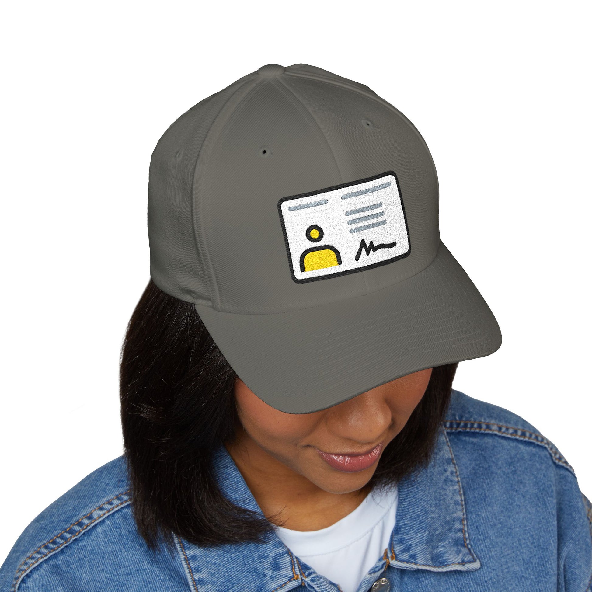 Identification Card Emoji Cap – Premium by Capmoji
