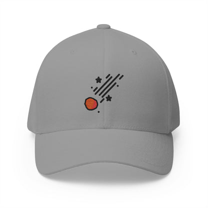 Comet Emoji Grey Cap – Premium by Capmoji