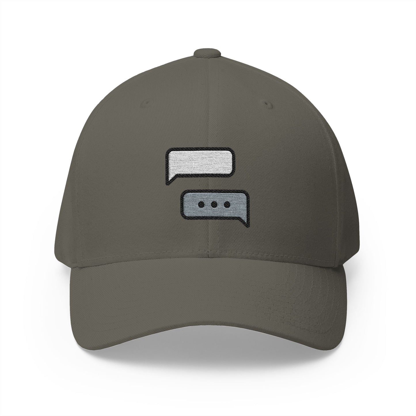 Chats Emoji Olive Cap – Premium by Capmoji