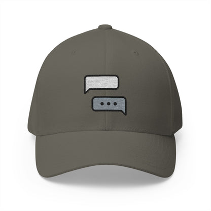 Chats Emoji Olive Cap – Premium by Capmoji