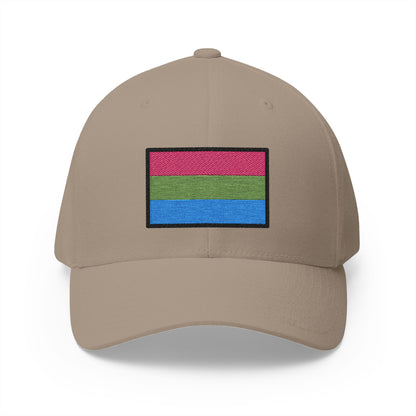 Polysexual Emoji Khaki Cap – Premium by Capmoji