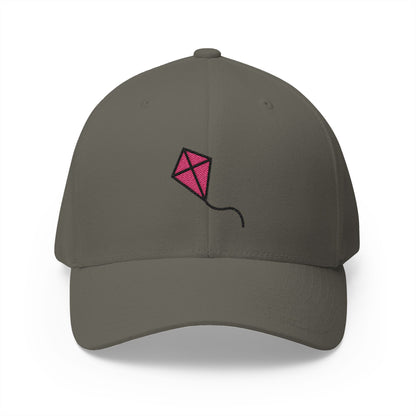 Kite Emoji Olive Cap – Premium by Capmoji