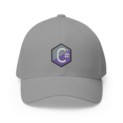 Csharp Emoji Grey Cap – Premium by Capmoji