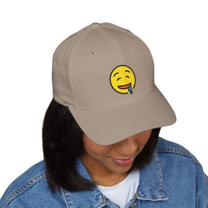 Drooling Face Emoji Cap – Premium by Capmoji