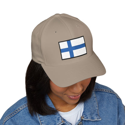 Flag: Finland Emoji Cap – Premium by Capmoji
