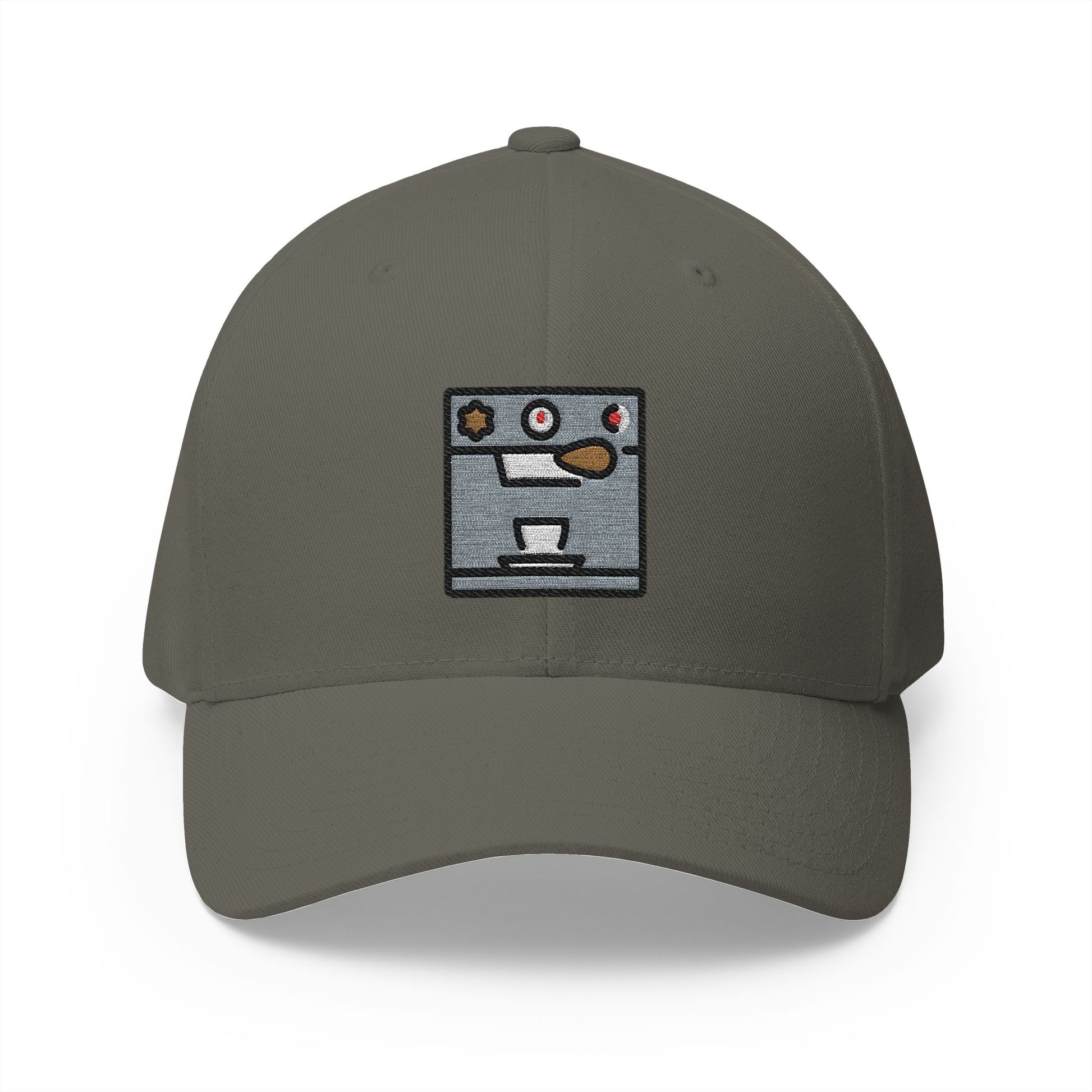 Espresso Machine Emoji Olive Cap – Premium by Capmoji