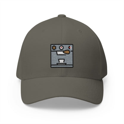 Espresso Machine Emoji Olive Cap – Premium by Capmoji
