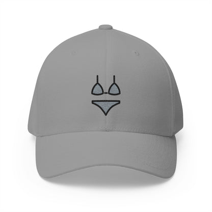 Bikini Emoji Grey Cap – Premium by Capmoji