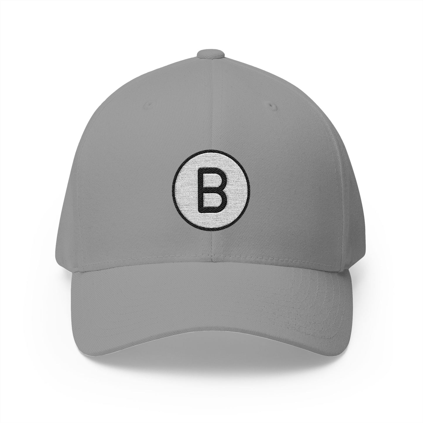 Regional Indicator B Emoji Grey Cap – Premium by Capmoji