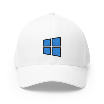 Windows Emoji White Cap – Premium by Capmoji