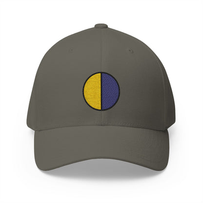 Last Quarter Moon Emoji Olive Cap – Premium by Capmoji