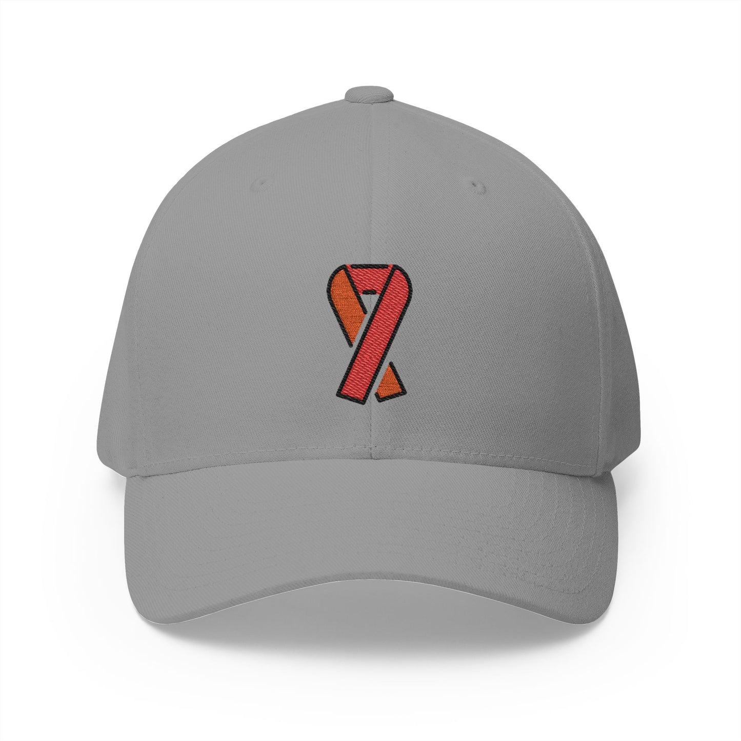 Reminder Ribbon Emoji Grey Cap – Premium by Capmoji