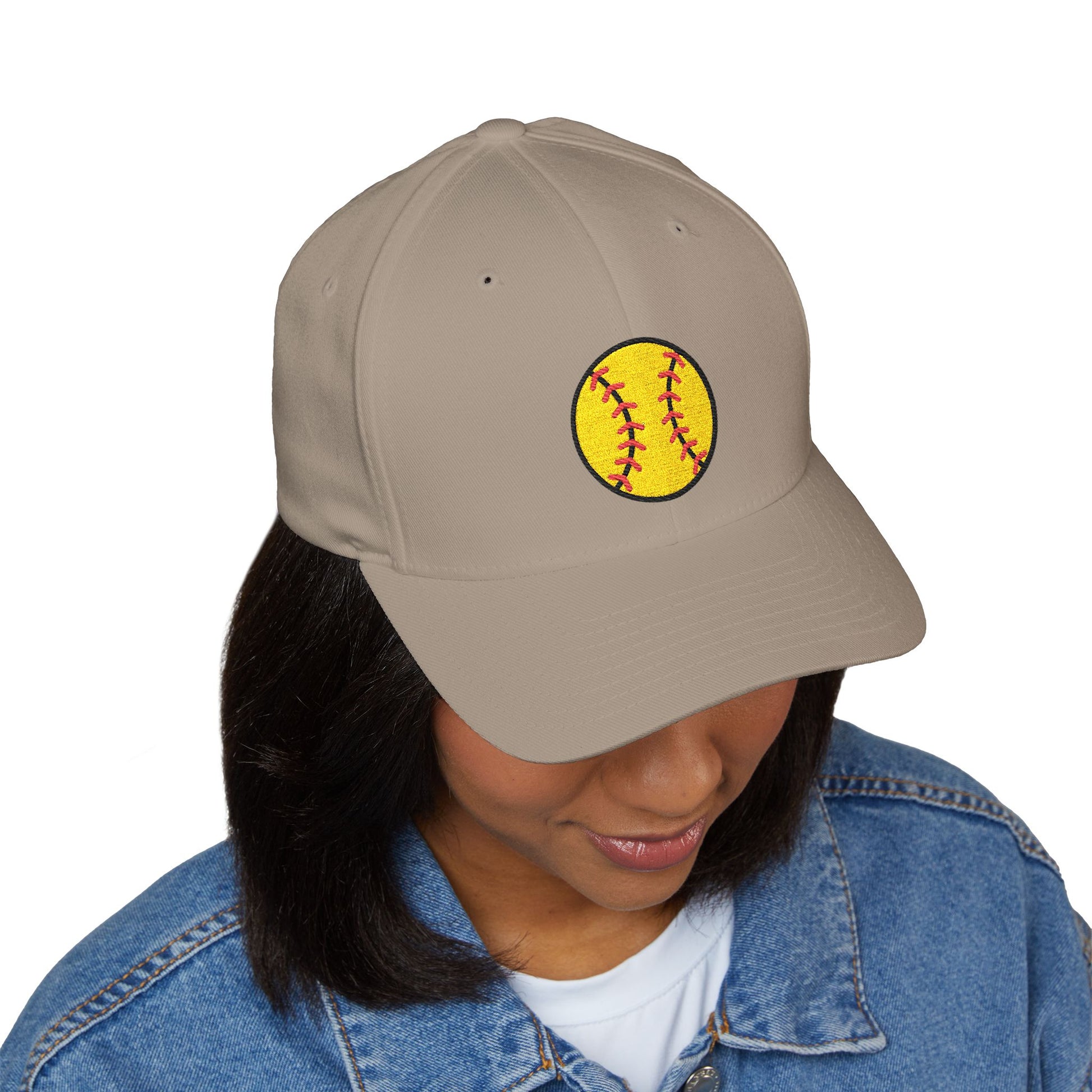 Softball Emoji Cap – Premium by Capmoji