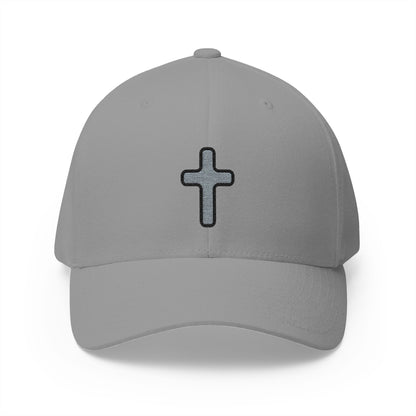Latin Cross Emoji Grey Cap – Premium by Capmoji