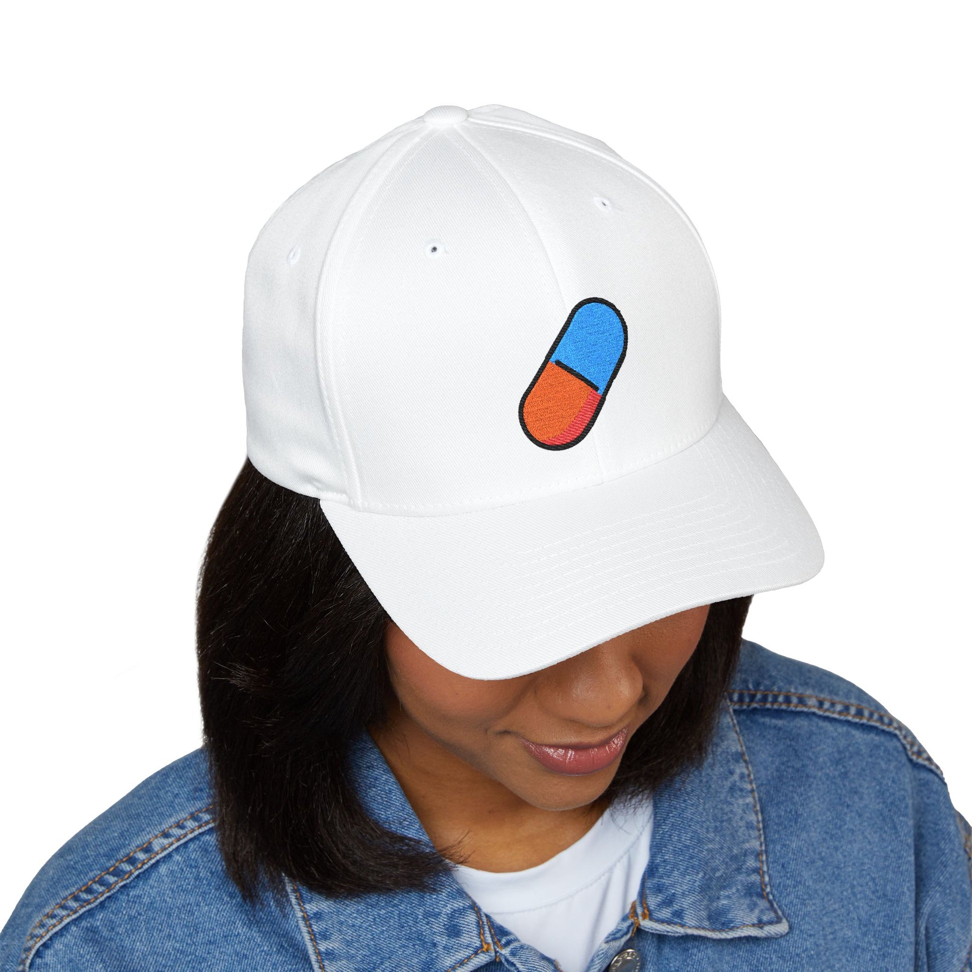 Pill Emoji Cap – Premium by Capmoji