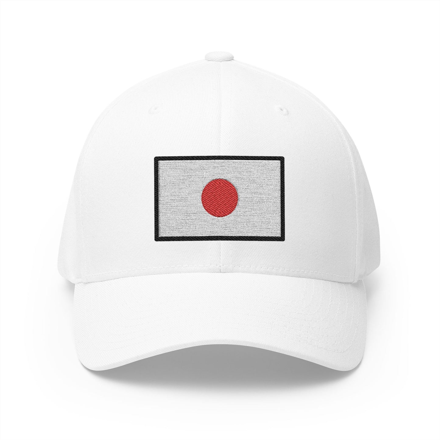 Flag: Japan Emoji White Cap – Premium by Capmoji