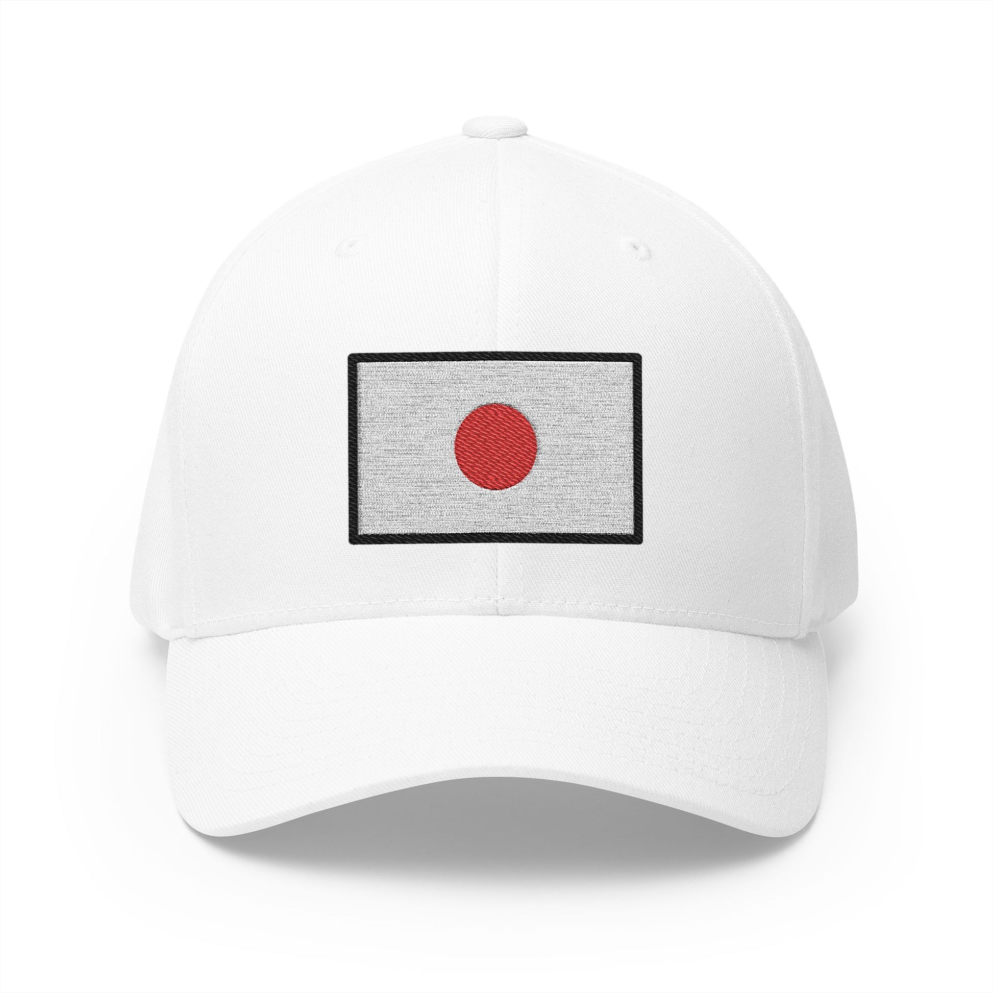 Flag: Japan Emoji White Cap – Premium by Capmoji
