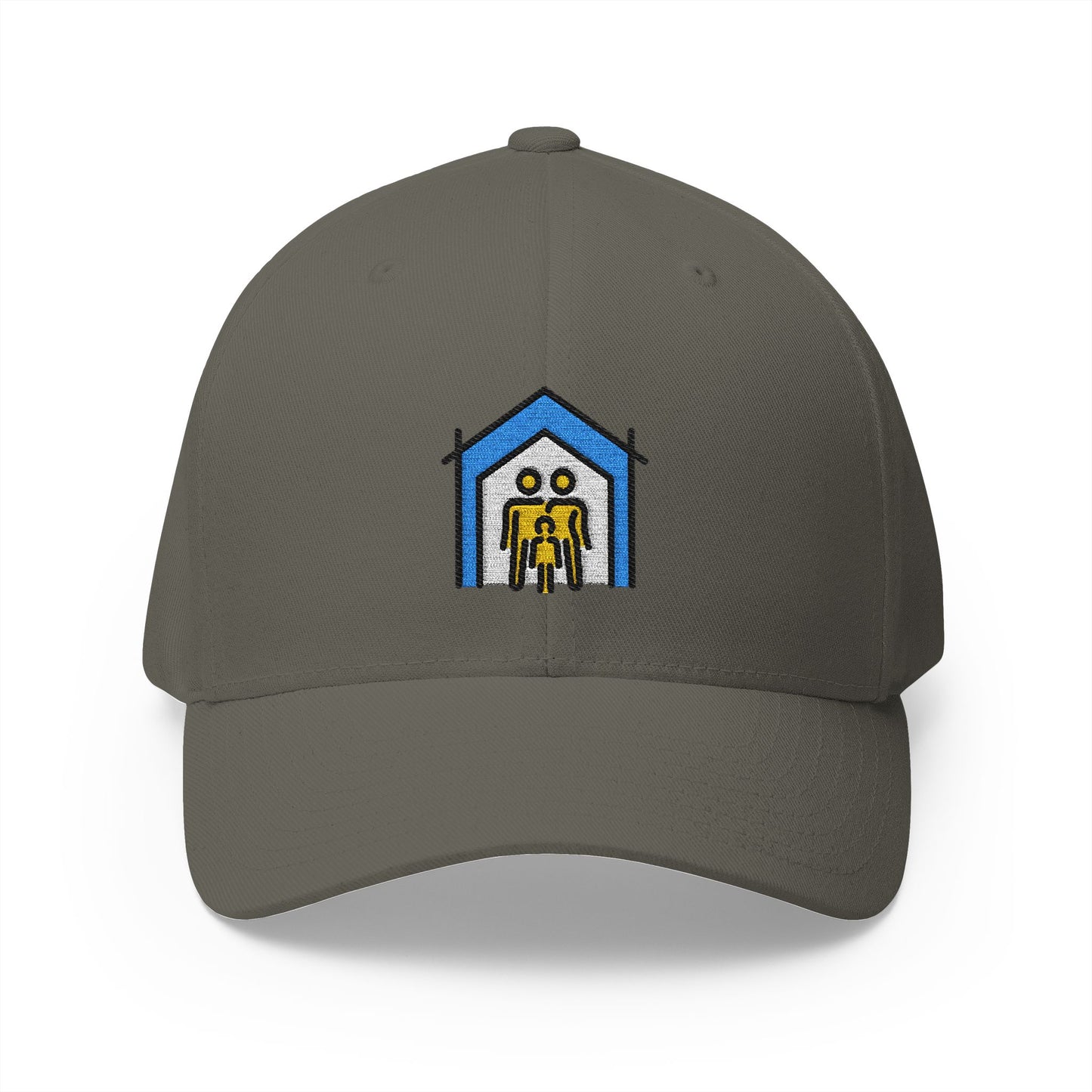 Shelter Emoji Olive Cap – Premium by Capmoji