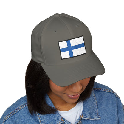 Flag: Finland Emoji Cap – Premium by Capmoji