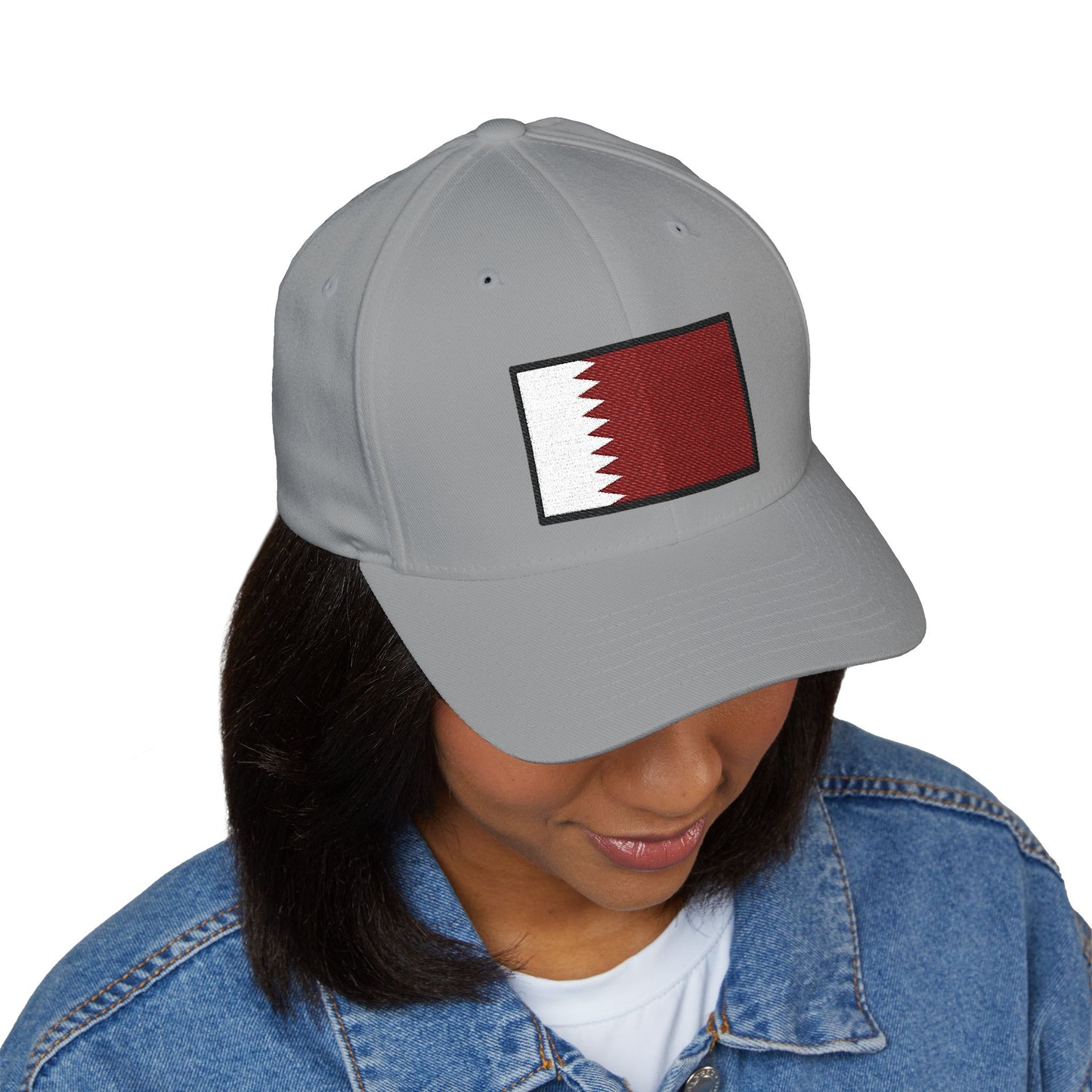 Flag: Qatar Emoji Cap – Premium by Capmoji