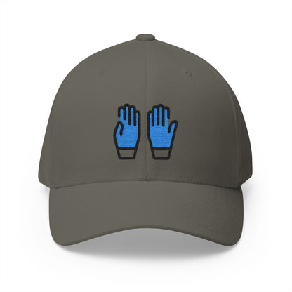 Medical Gloves Emoji Olive Cap – Premium by Capmoji