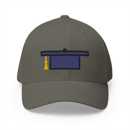 Graduation Cap Emoji Olive Cap – Premium by Capmoji