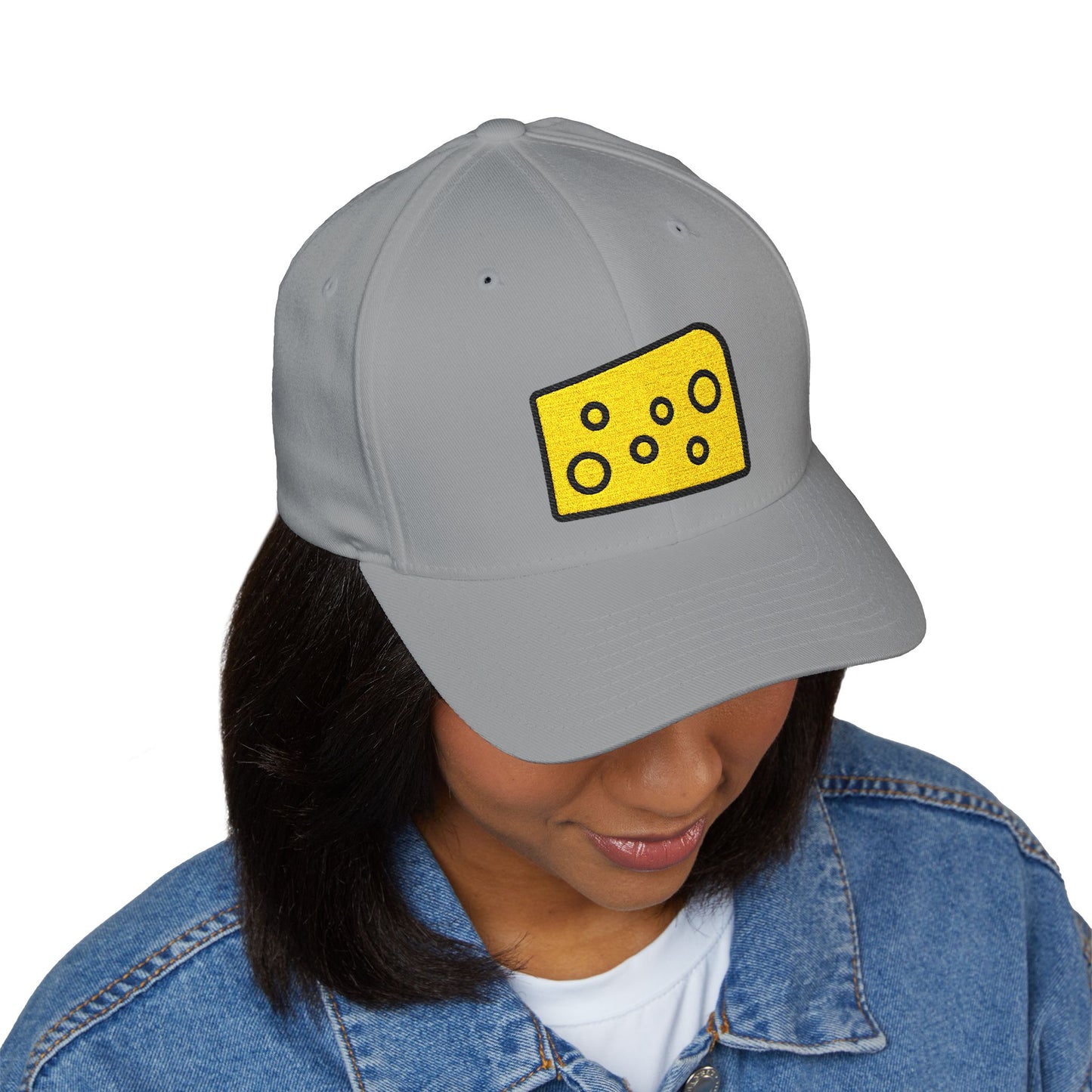 Cheese Wedge Emoji Cap – Premium by Capmoji