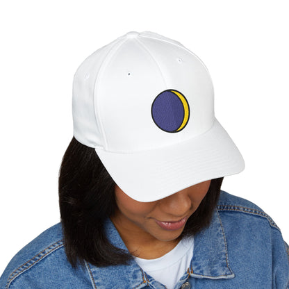 Waxing Crescent Moon Emoji Cap – Premium by Capmoji