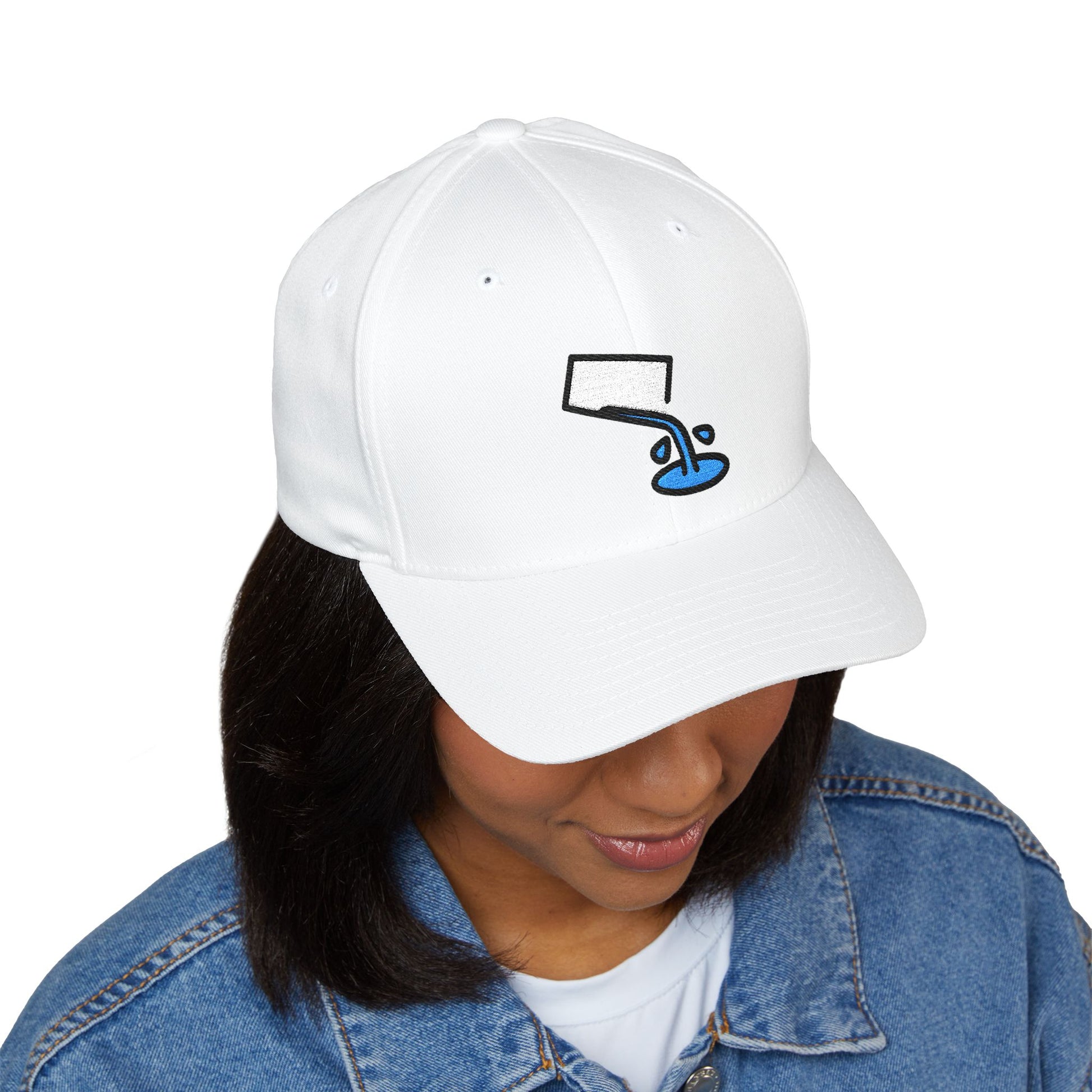 Pouring Liquid Emoji Cap – Premium by Capmoji