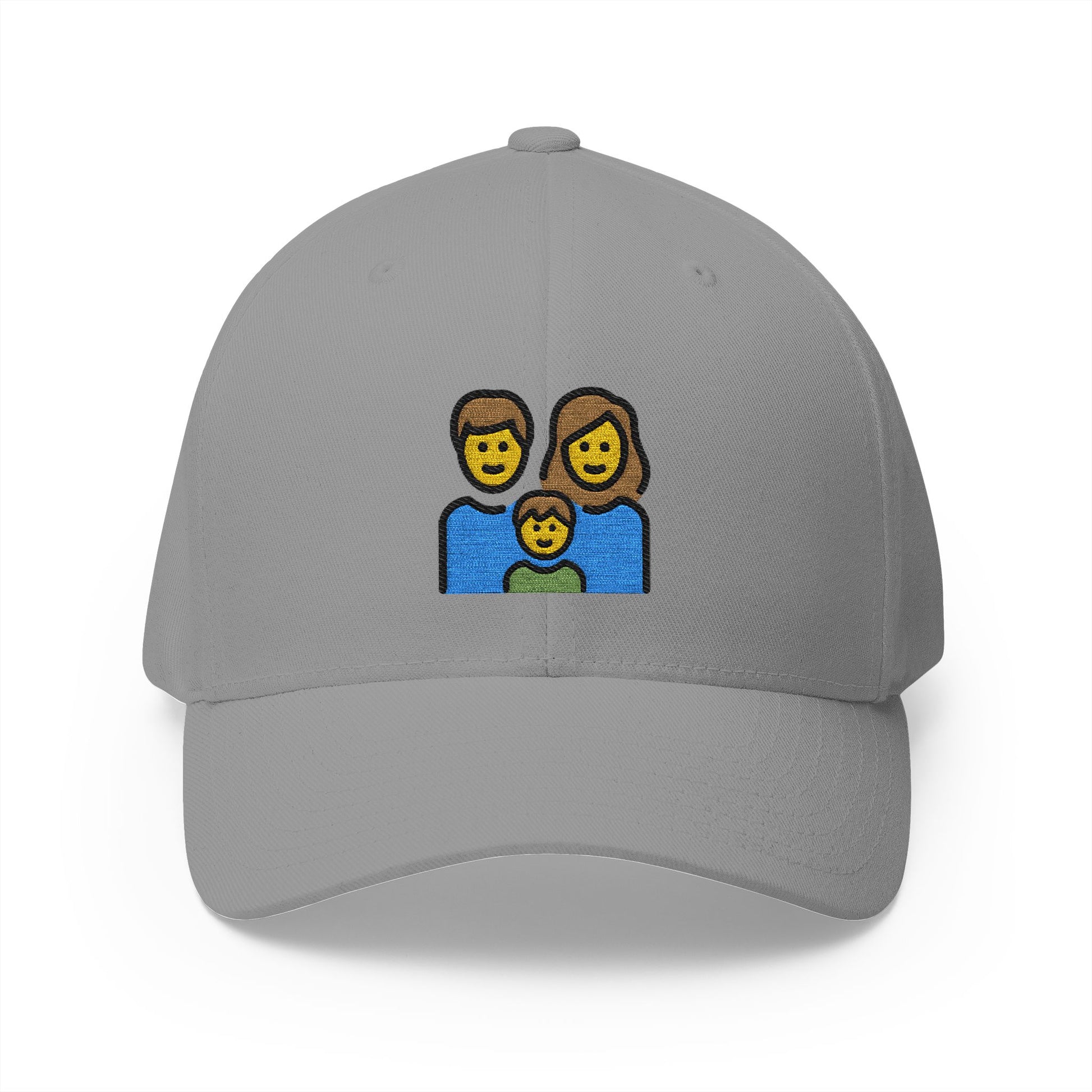 Family Emoji Grey Cap – Premium by Capmoji
