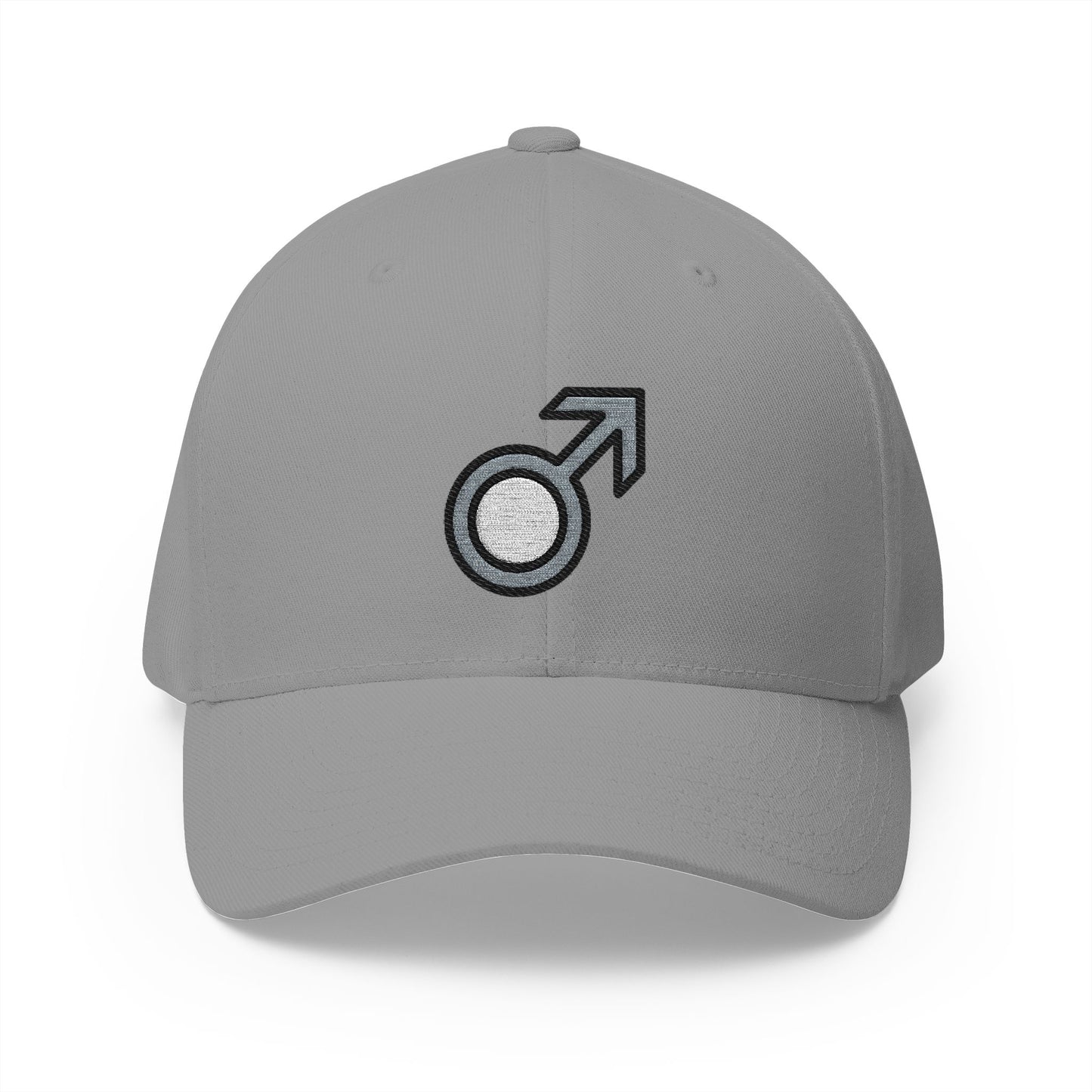 Male Sign Emoji Grey Cap – Premium by Capmoji