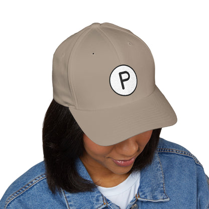 Regional Indicator P Emoji Cap – Premium by Capmoji