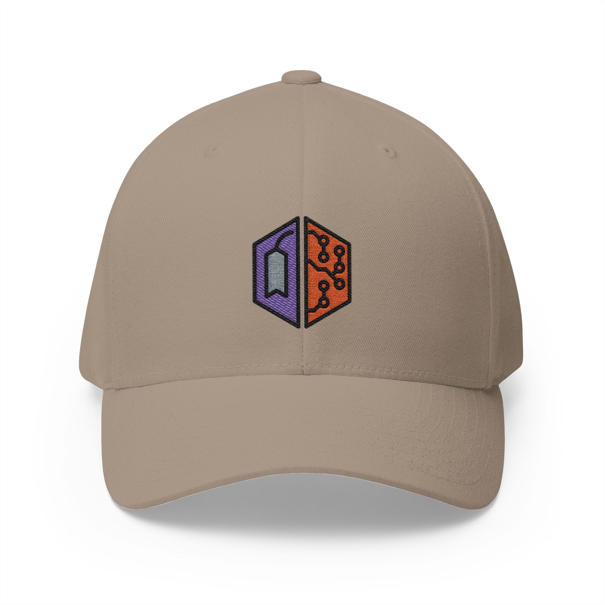 Musicbrainz Emoji Khaki Cap – Premium by Capmoji