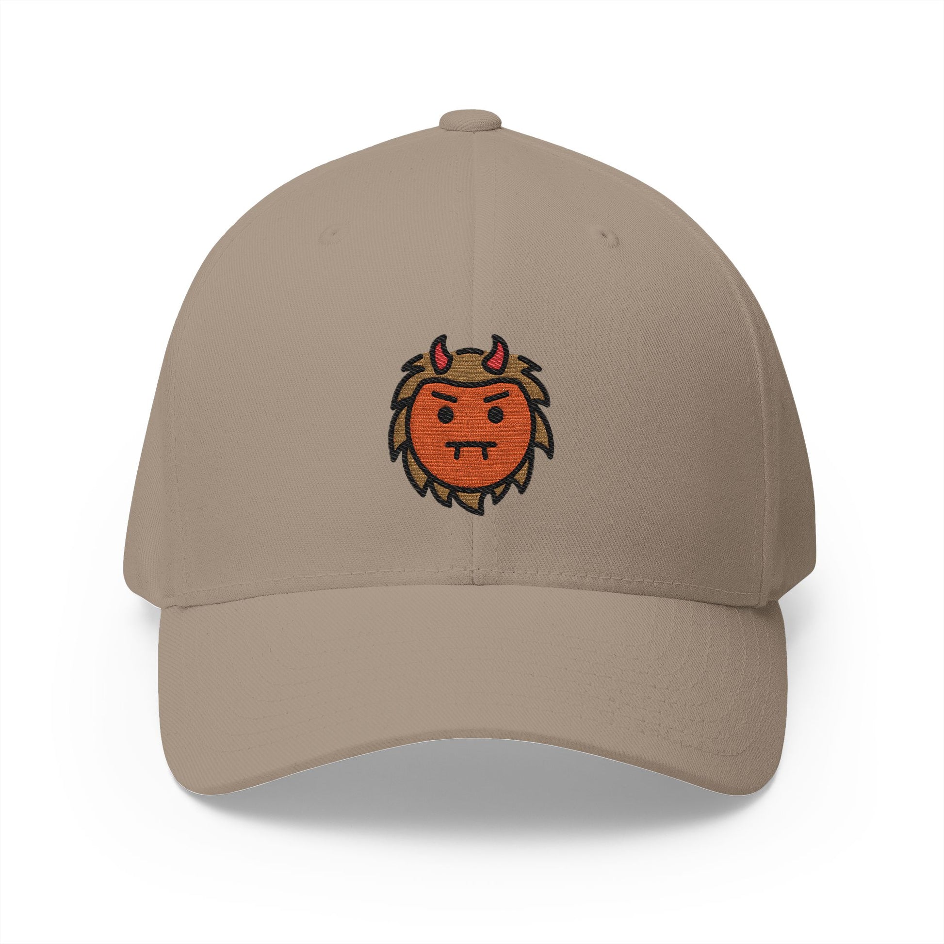 Ogre Emoji Khaki Cap – Premium by Capmoji