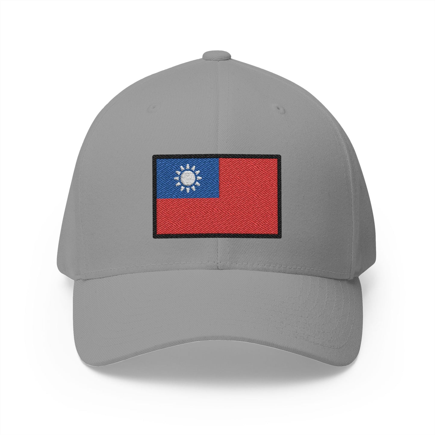 Flag: Taiwan Emoji Grey Cap – Premium by Capmoji