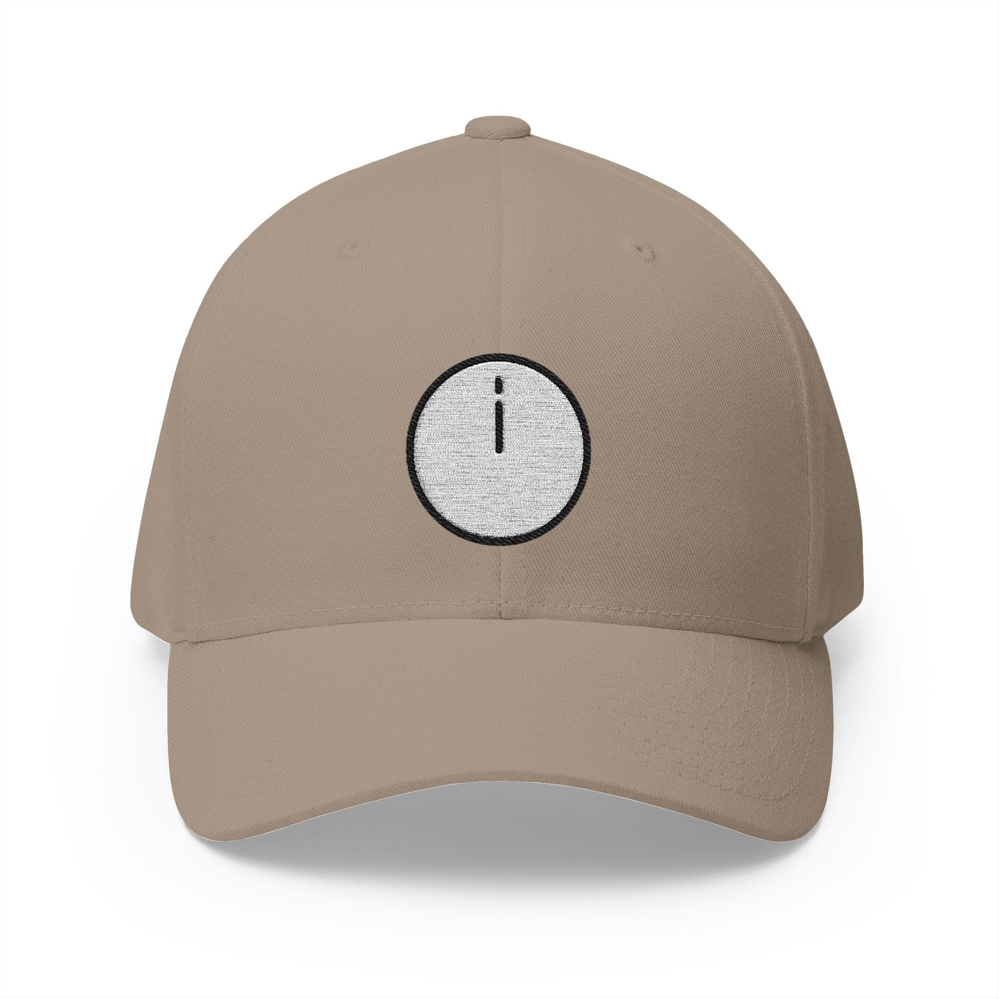 Twelve O'Clock Emoji Khaki Cap – Premium by Capmoji