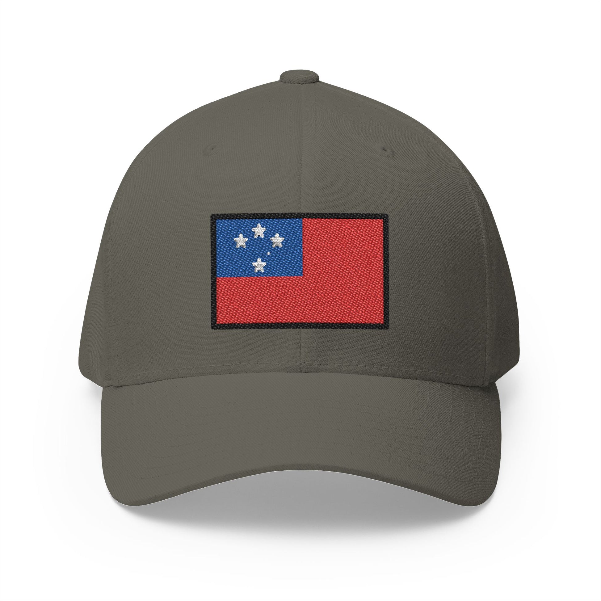 Flag: Samoa Emoji Olive Cap – Premium by Capmoji