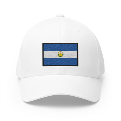 Flag: El Salvador Emoji White Cap – Premium by Capmoji