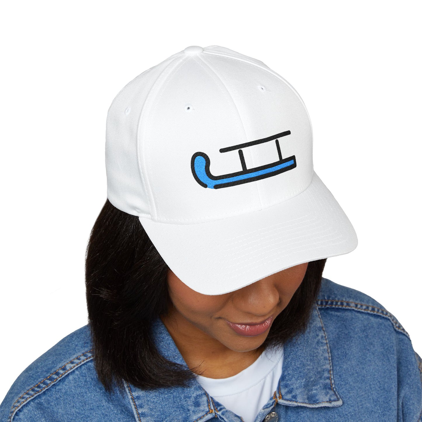 Sled Emoji Cap – Premium by Capmoji