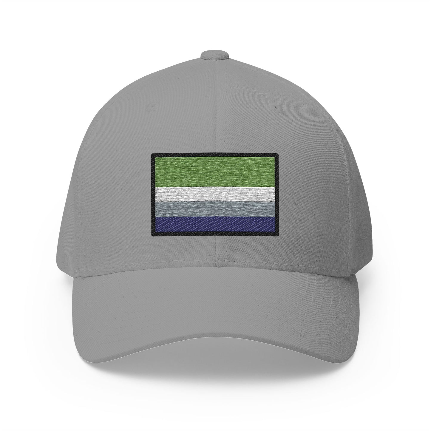 Aromantic Emoji Grey Cap – Premium by Capmoji
