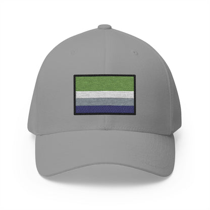 Aromantic Emoji Grey Cap – Premium by Capmoji