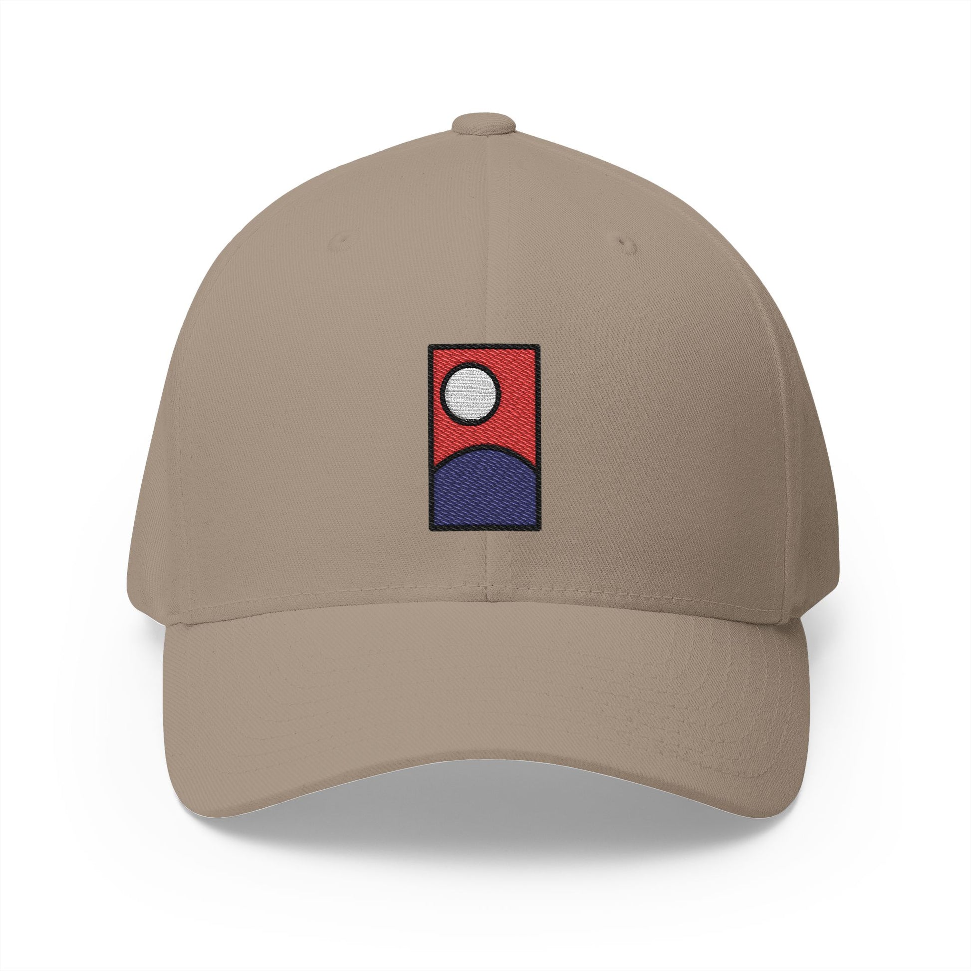 Flower Playing Cards Emoji Khaki Cap – Premium by Capmoji