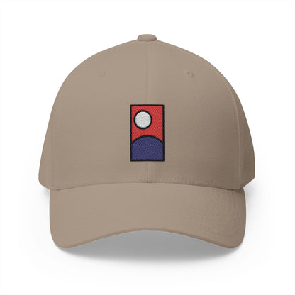 Flower Playing Cards Emoji Khaki Cap – Premium by Capmoji