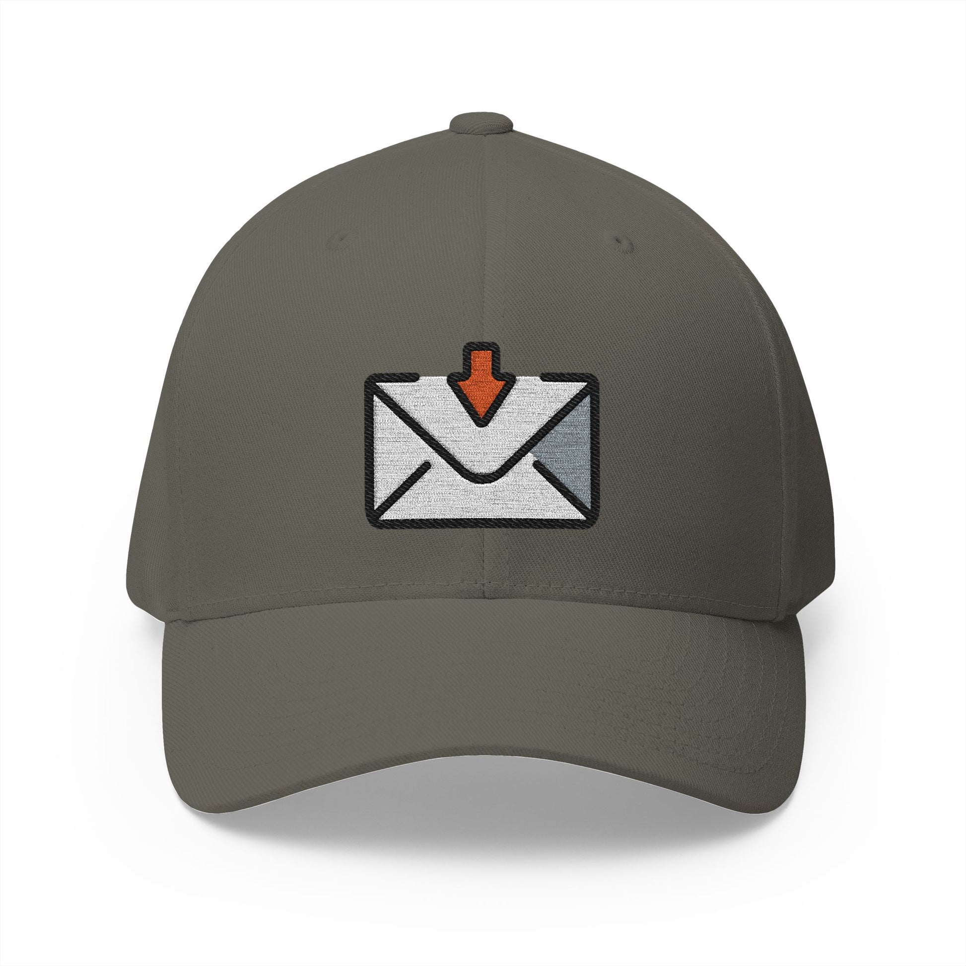 Envelope With Arrow Emoji Olive Cap – Premium by Capmoji