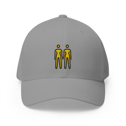 Women Holding Hands Emoji Grey Cap – Premium by Capmoji