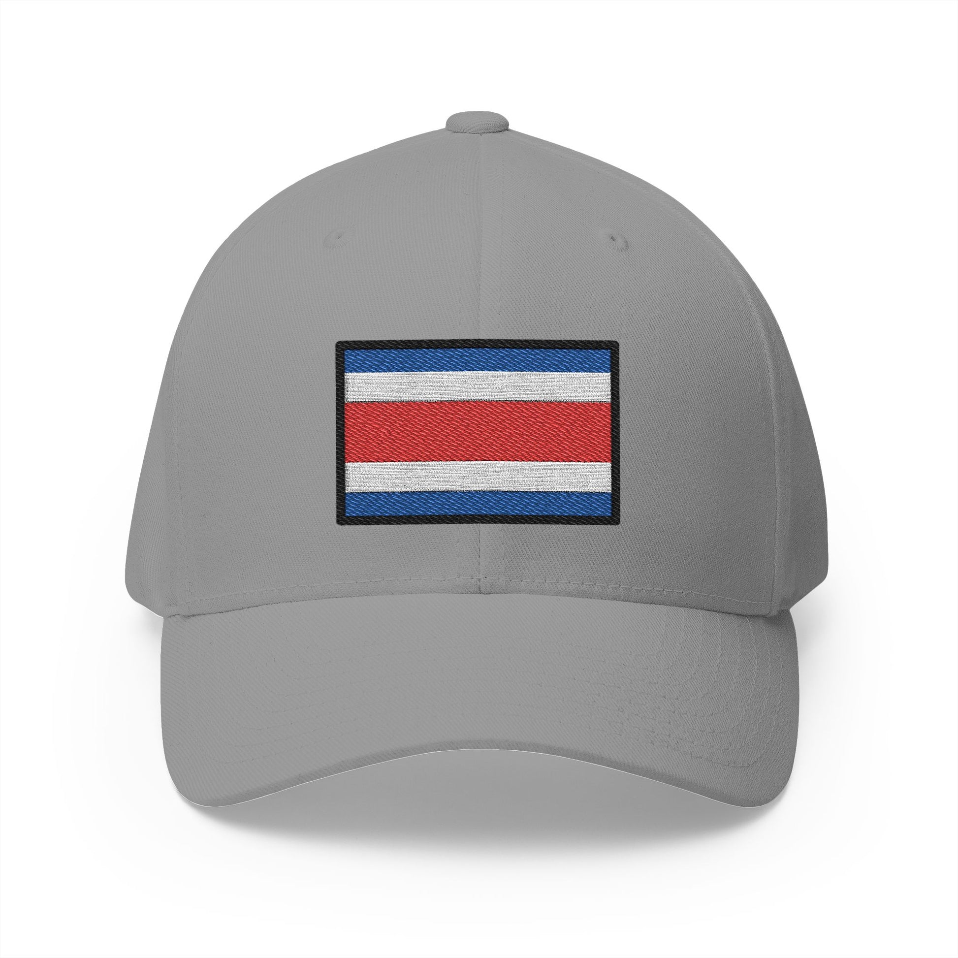 Flag: Costa Rica Emoji Grey Cap – Premium by Capmoji