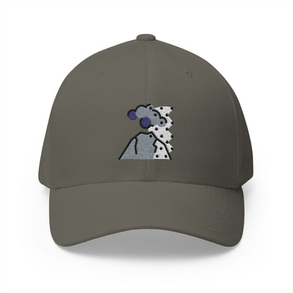 Volcano Ashes Emoji Olive Cap – Premium by Capmoji