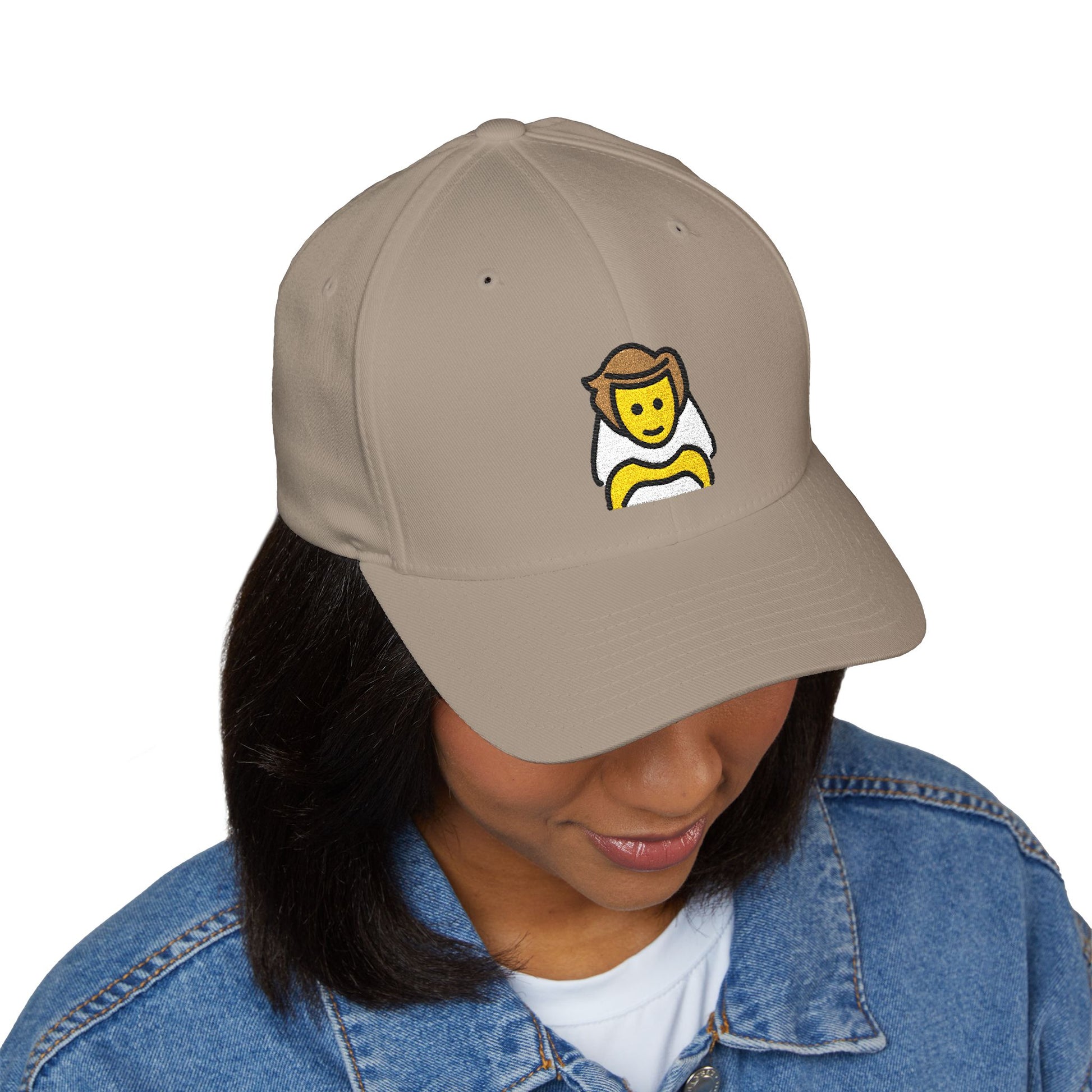 Person With Veil Emoji Cap – Premium by Capmoji