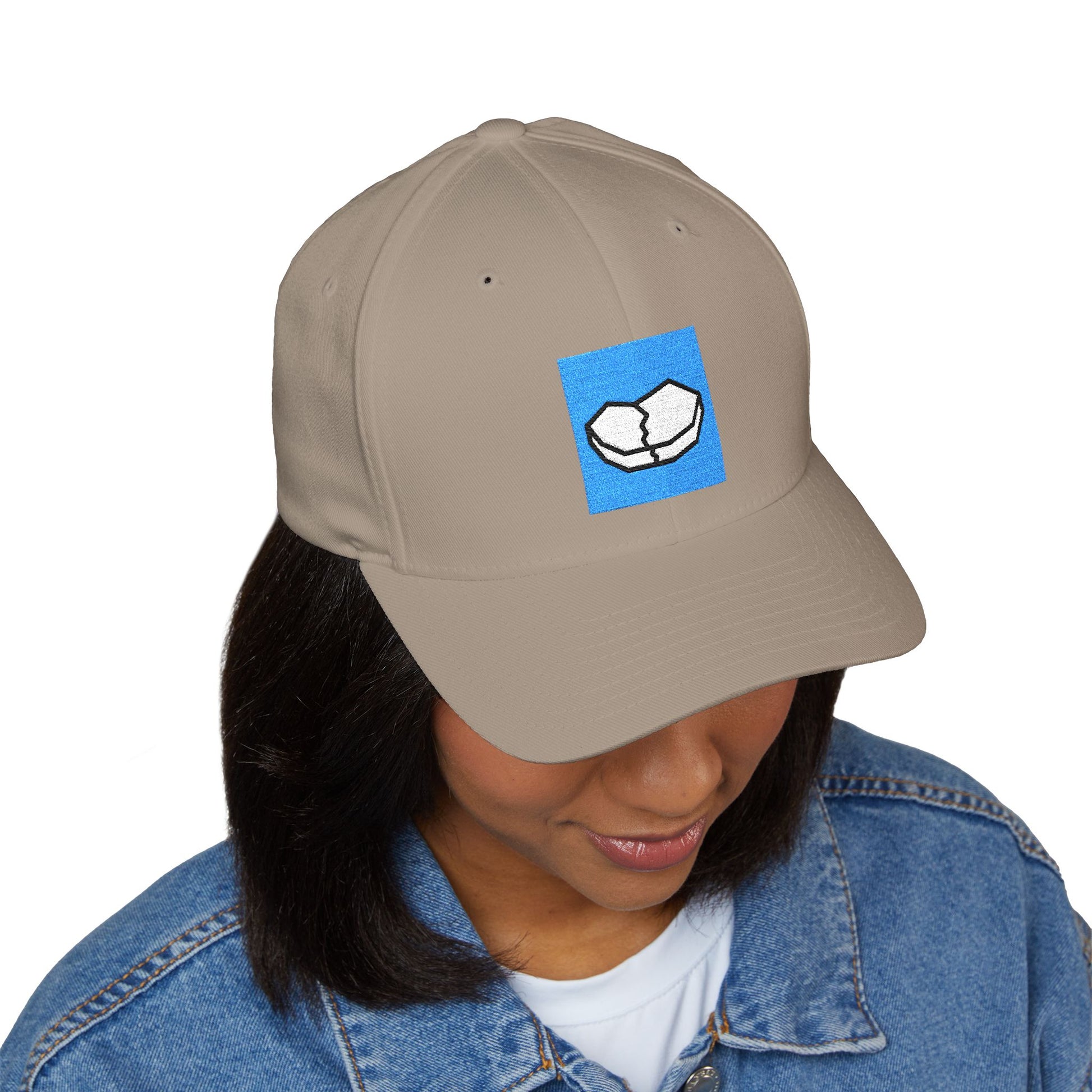 Floating Ice Broken Emoji Cap – Premium by Capmoji